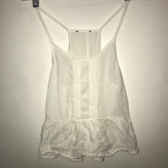 Forever 21 Tops - Forever 21 White Crop Top